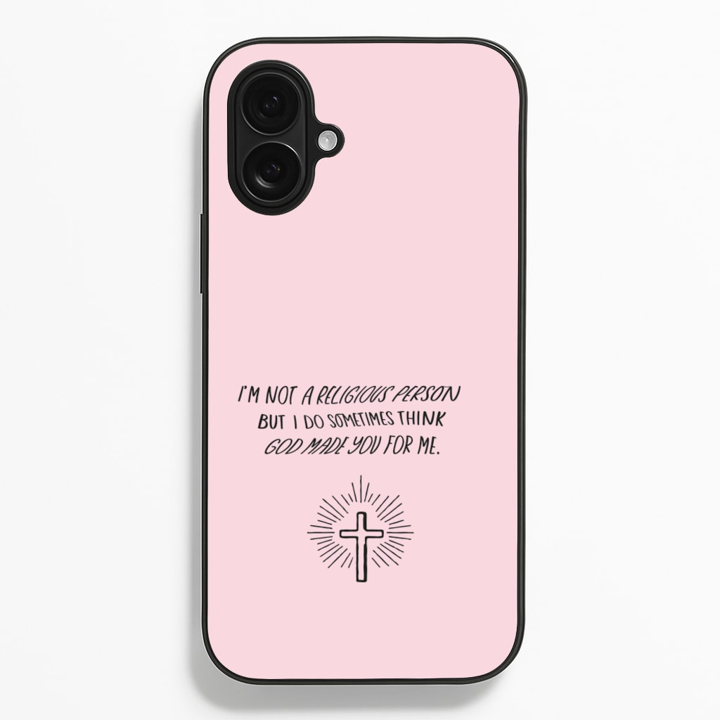 I'm Not A Religious Person - BookTok Phone Case for iPhone 16 Plus