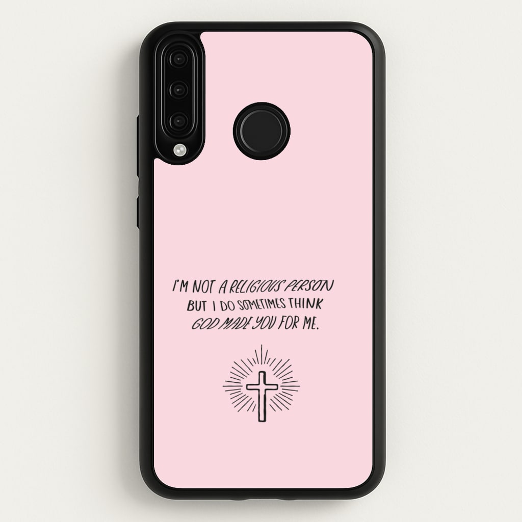 I'm Not A Religious Person - BookTok Phone Case for Huawei P30 Lite
