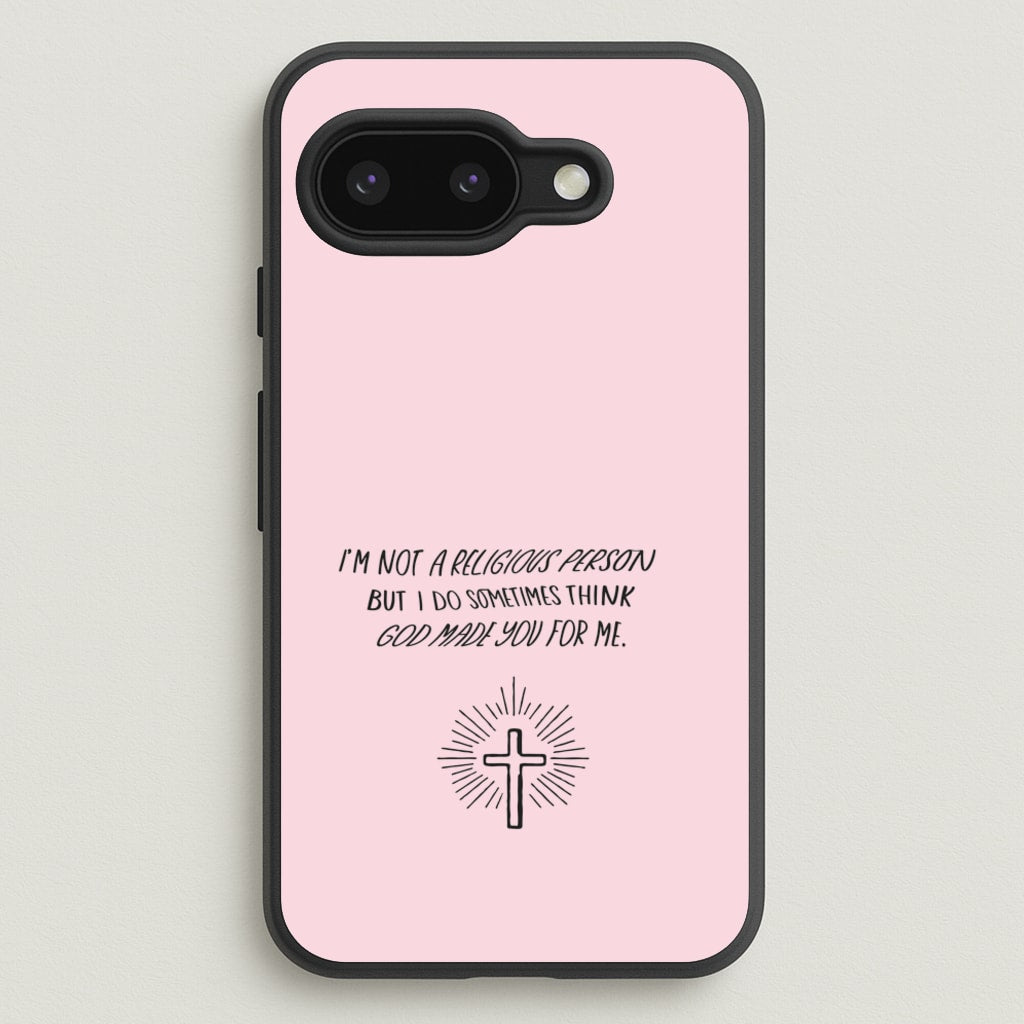 I'm Not A Religious Person - BookTok Phone Case for Google Pixel 9a