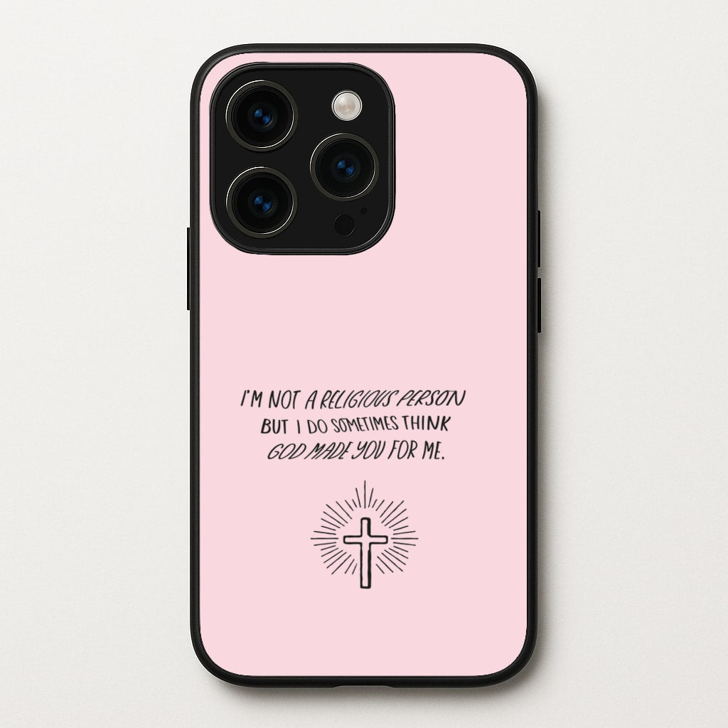 I'm Not A Religious Person - BookTok Phone Case for iPhone 15 Pro