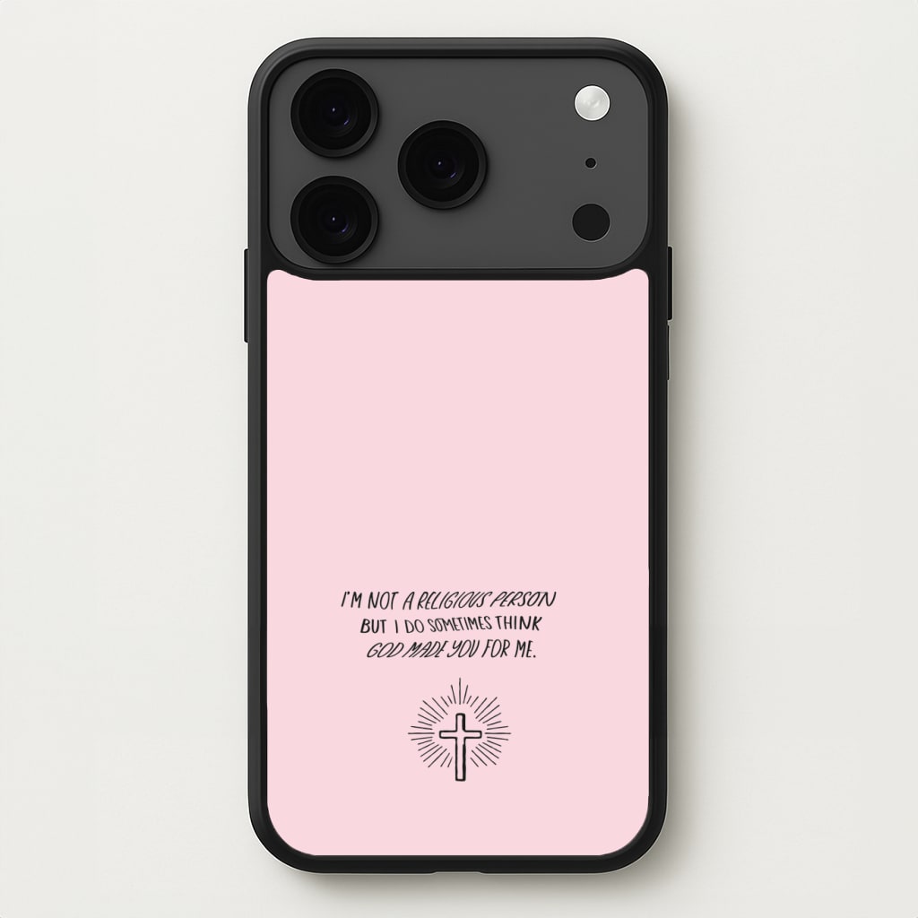 I'm Not A Religious Person Phone Case for iPhone 17 Pro