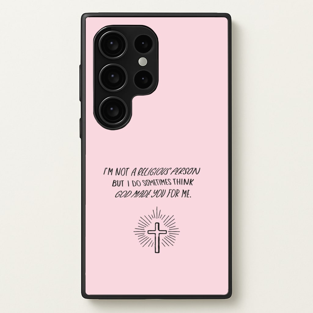 I'm Not A Religious Person - BookTok Phone Case for Galaxy S24 Ultra