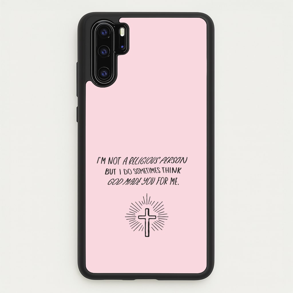 I'm Not A Religious Person - BookTok Phone Case for Huawei P30 Pro