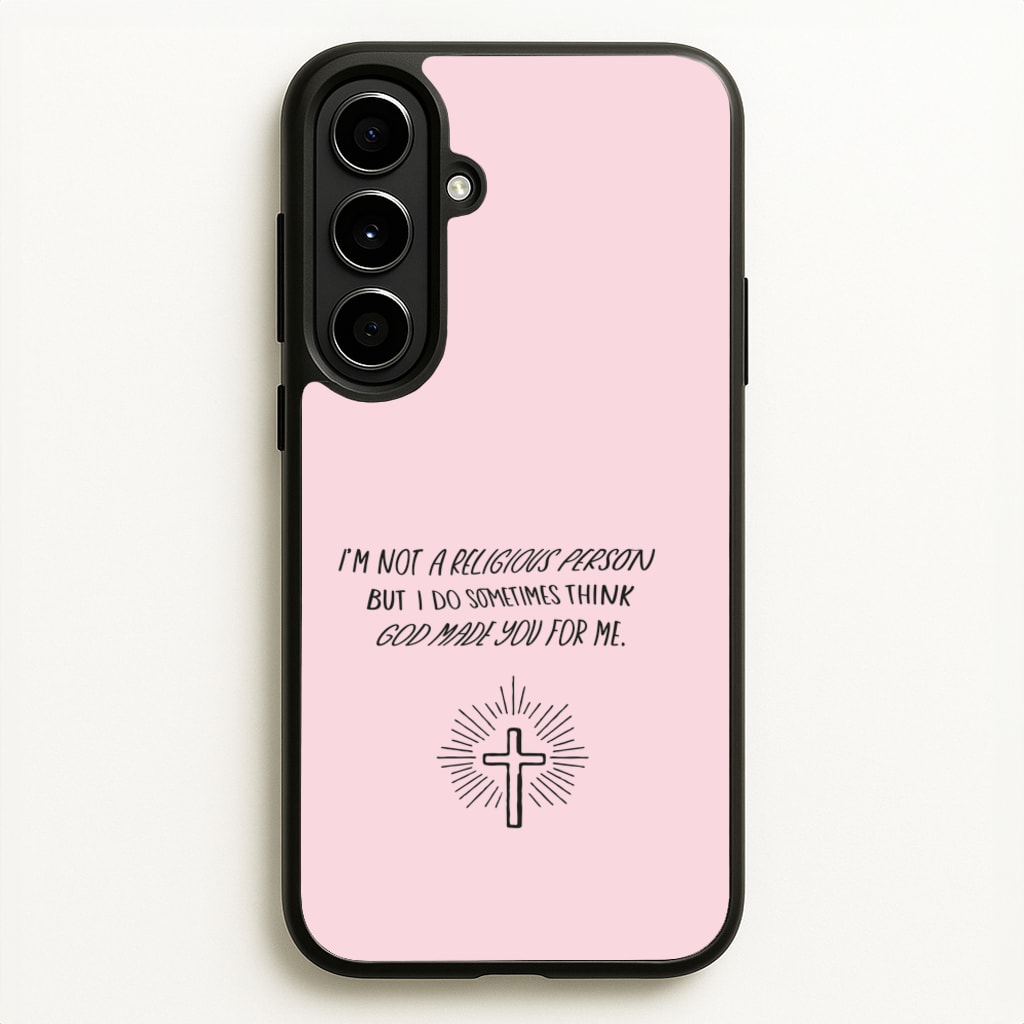 I'm Not A Religious Person - BookTok Phone Case for Galaxy A56