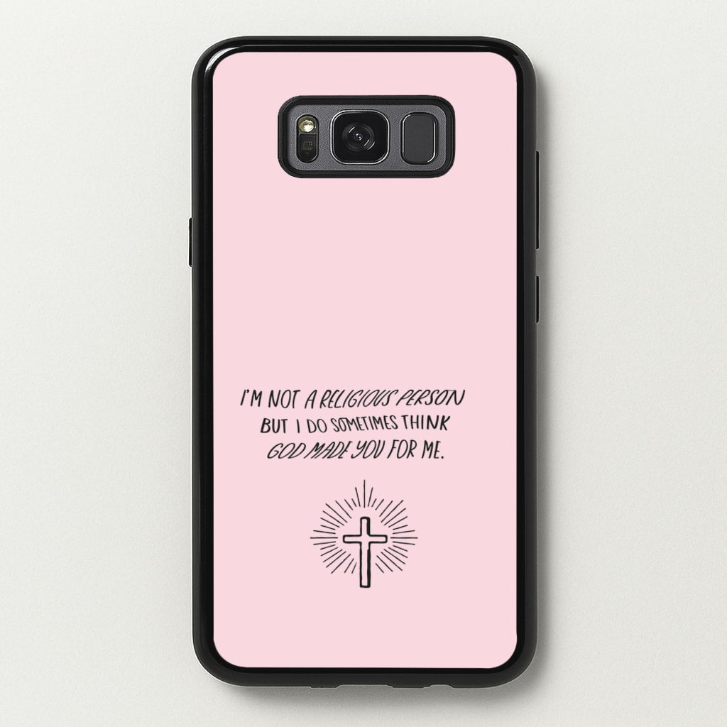 I'm Not A Religious Person - BookTok Phone Case for Galaxy S8