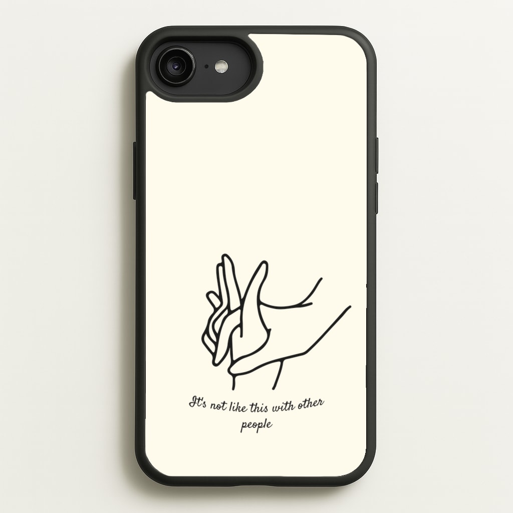 It's Not Like This With Other People - BookTok Phone Case for iPhone 6 Plus / 7 Plus / 8 Plus