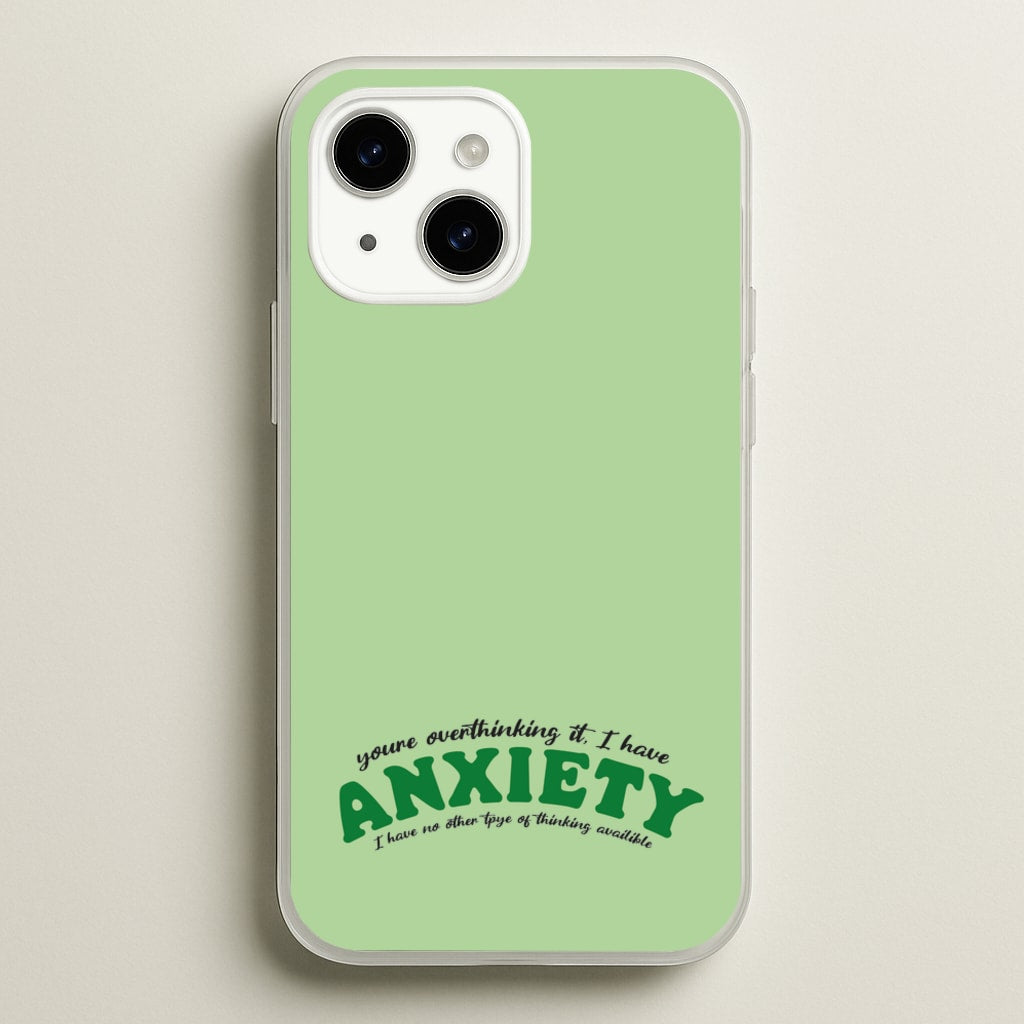 You're Overthinking It - BookTok Phone Case for iPhone 15