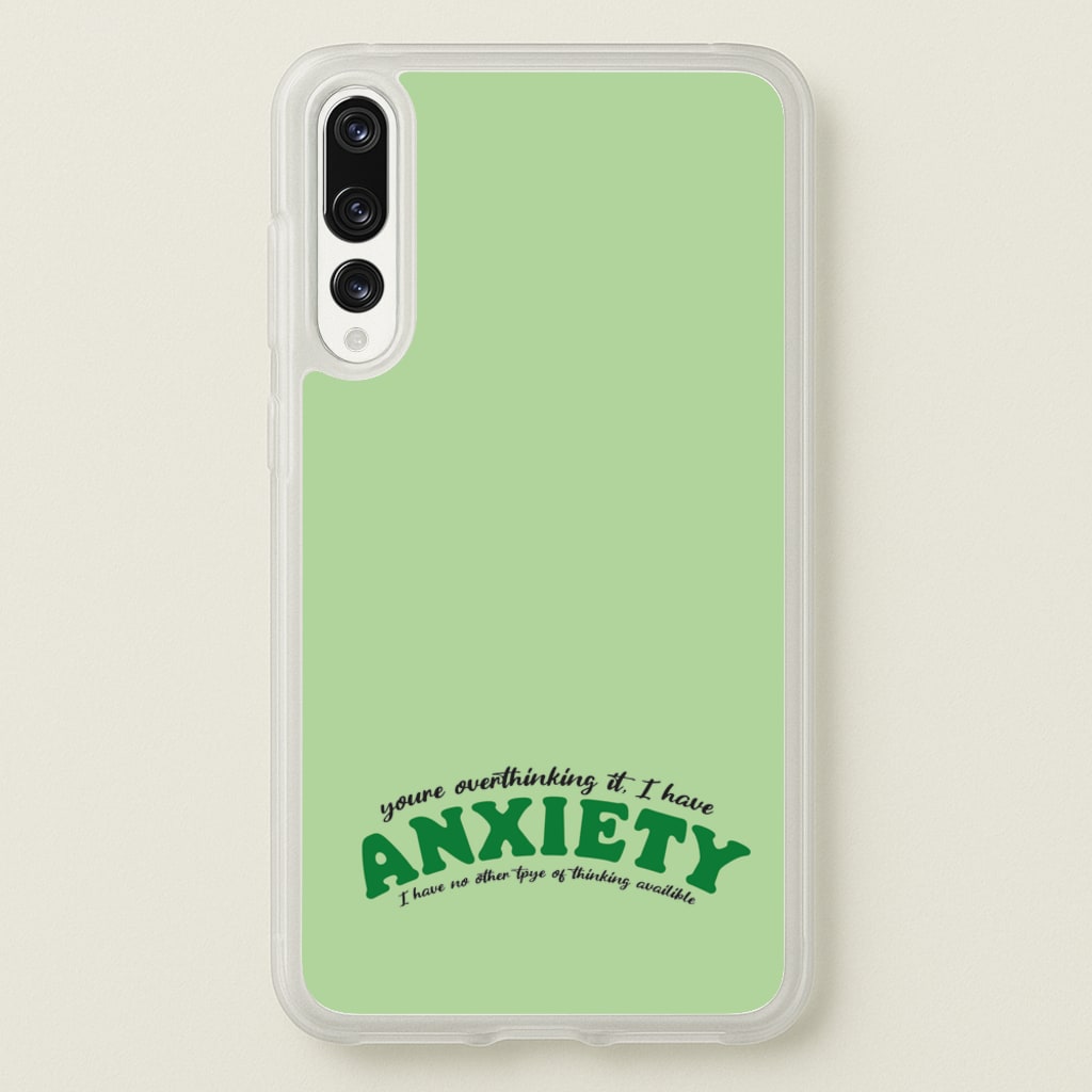 You're Overthinking It - BookTok Phone Case for Huawei P20 Pro