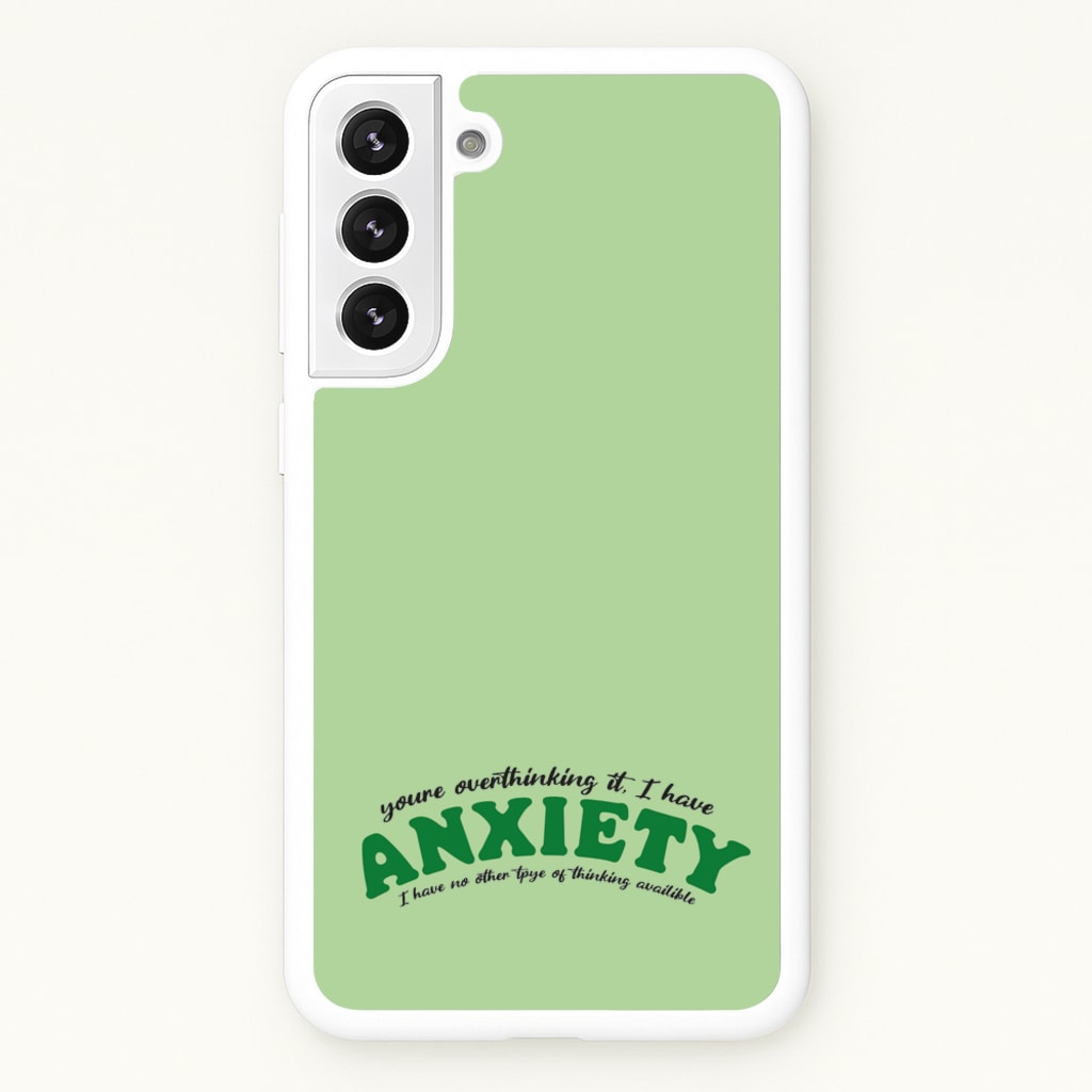 You're Overthinking It - BookTok Phone Case for Galaxy S22 Plus