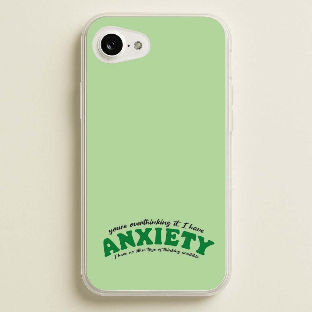 You're Overthinking It - BookTok Phone Case for iPhone 16e