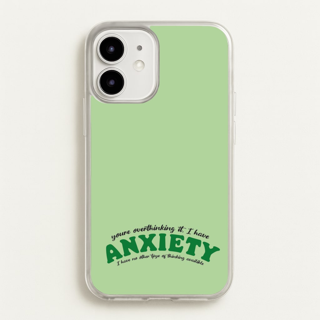You're Overthinking It - BookTok Phone Case for iPhone 12 / 12 Pro