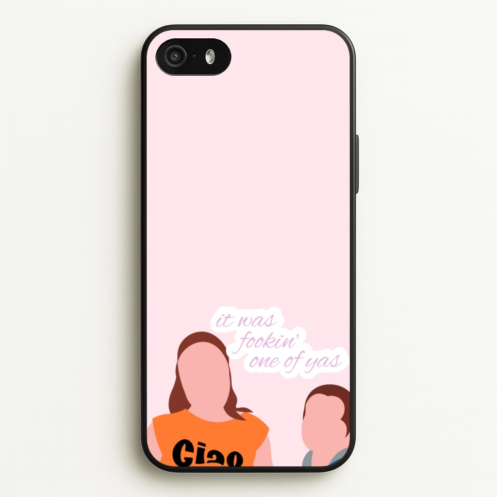 It Was Fookin' One Of Yas - British Pop Culture - British Pop Culture Phone Case for iPhone 5 / 5s / SE 2016