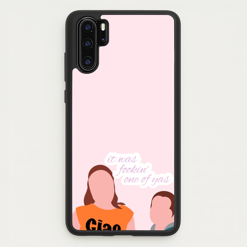 It Was Fookin' One Of Yas - British Pop Culture - British Pop Culture Phone Case for Huawei P30 Pro