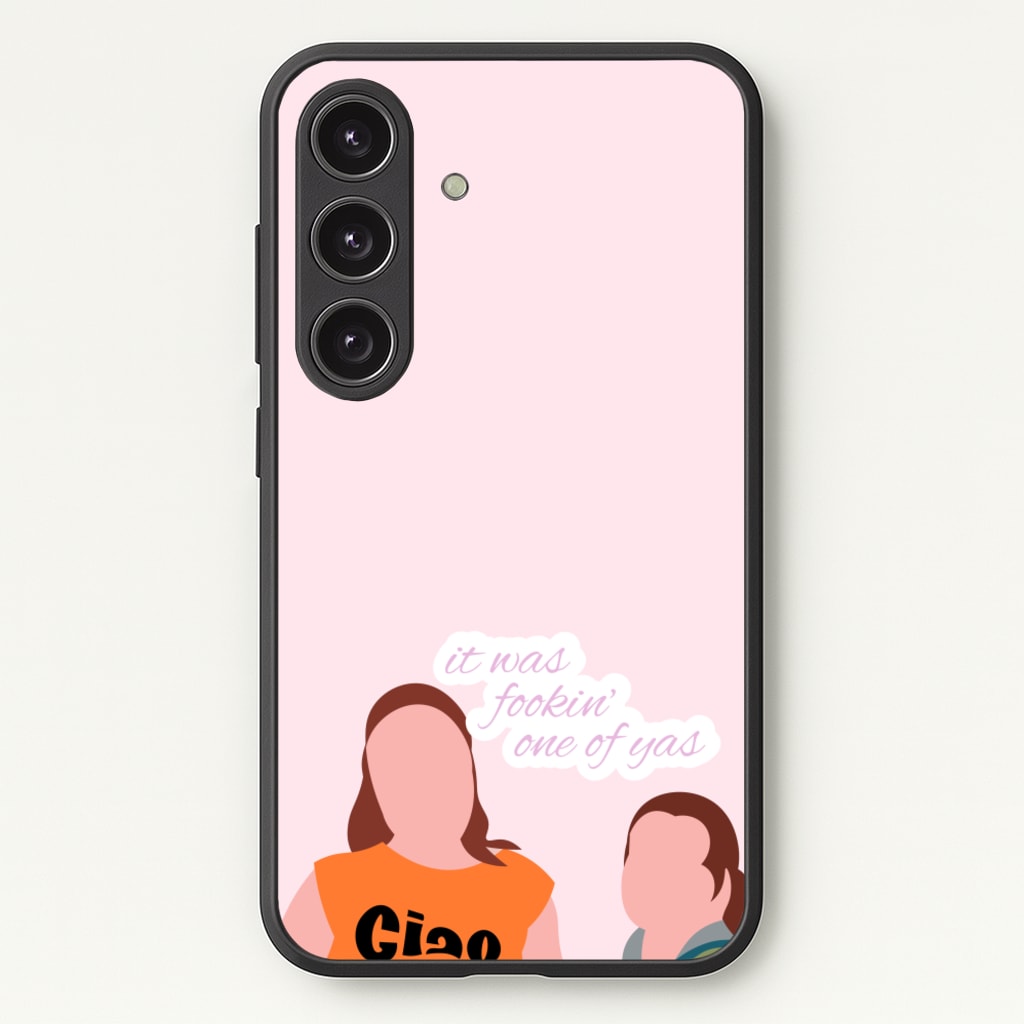 It Was Fookin' One Of Yas - British Pop Culture - British Pop Culture Phone Case for Galaxy S25 Plus