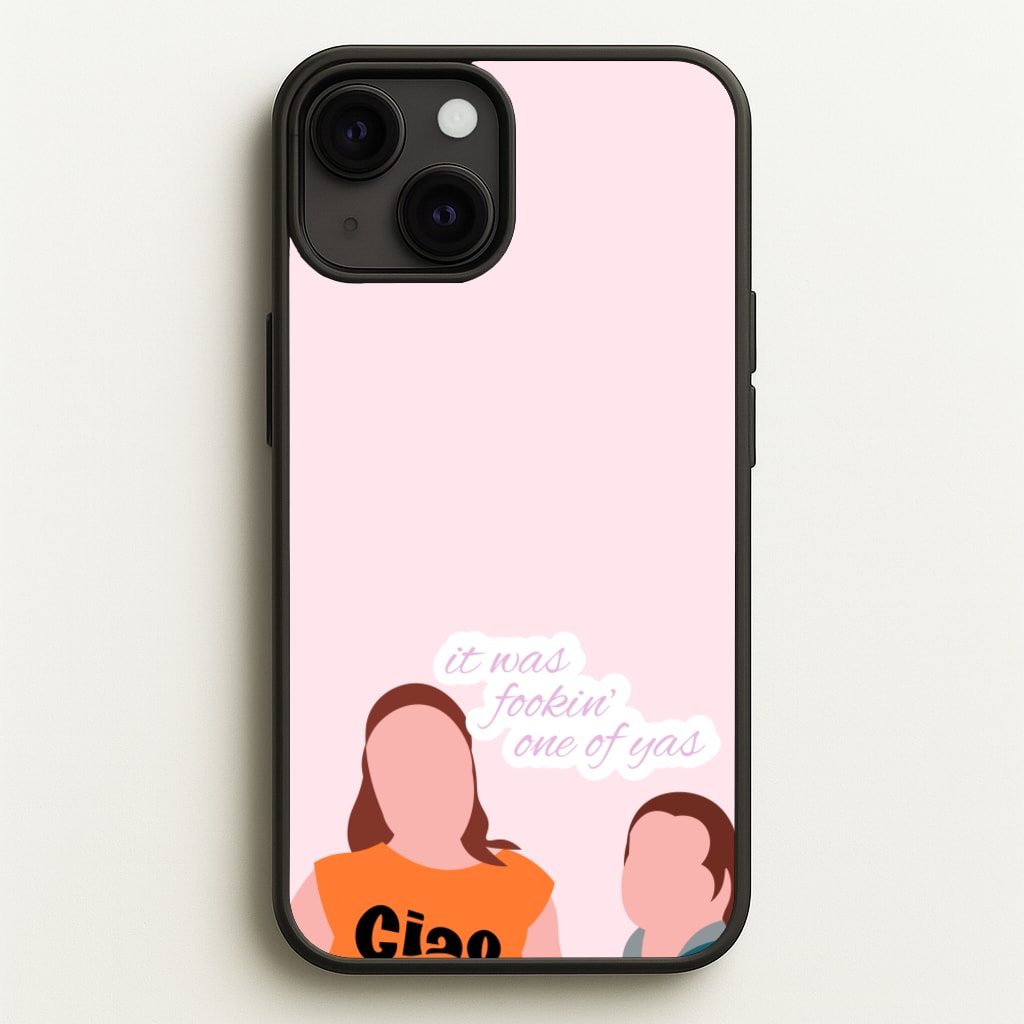 It Was Fookin' One Of Yas - British Pop Culture - British Pop Culture Phone Case for iPhone 13 Mini