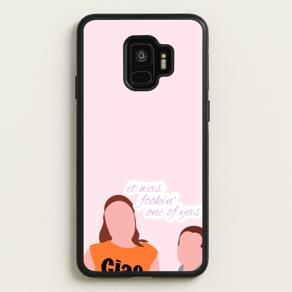It Was Fookin' One Of Yas - British Pop Culture - British Pop Culture Phone Case for Galaxy S9