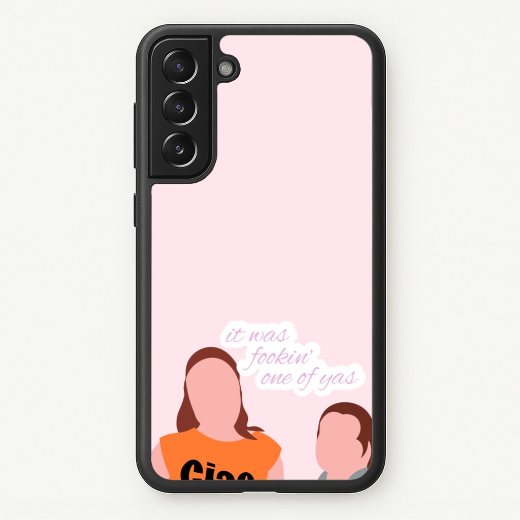 It Was Fookin' One Of Yas - British Pop Culture - British Pop Culture Phone Case for Galaxy S21