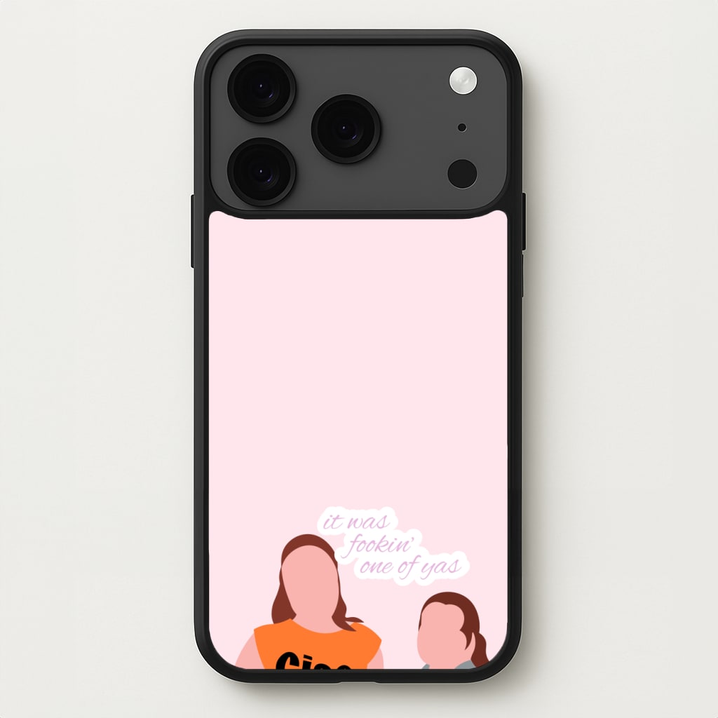 It Was Fookin' One Of Yas - British Pop Culture Phone Case for iPhone 17 Pro