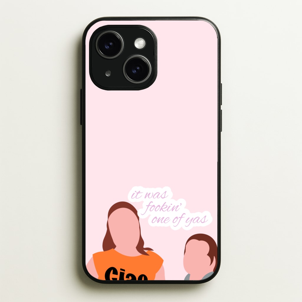 It Was Fookin' One Of Yas - British Pop Culture - British Pop Culture Phone Case for iPhone 15 Plus