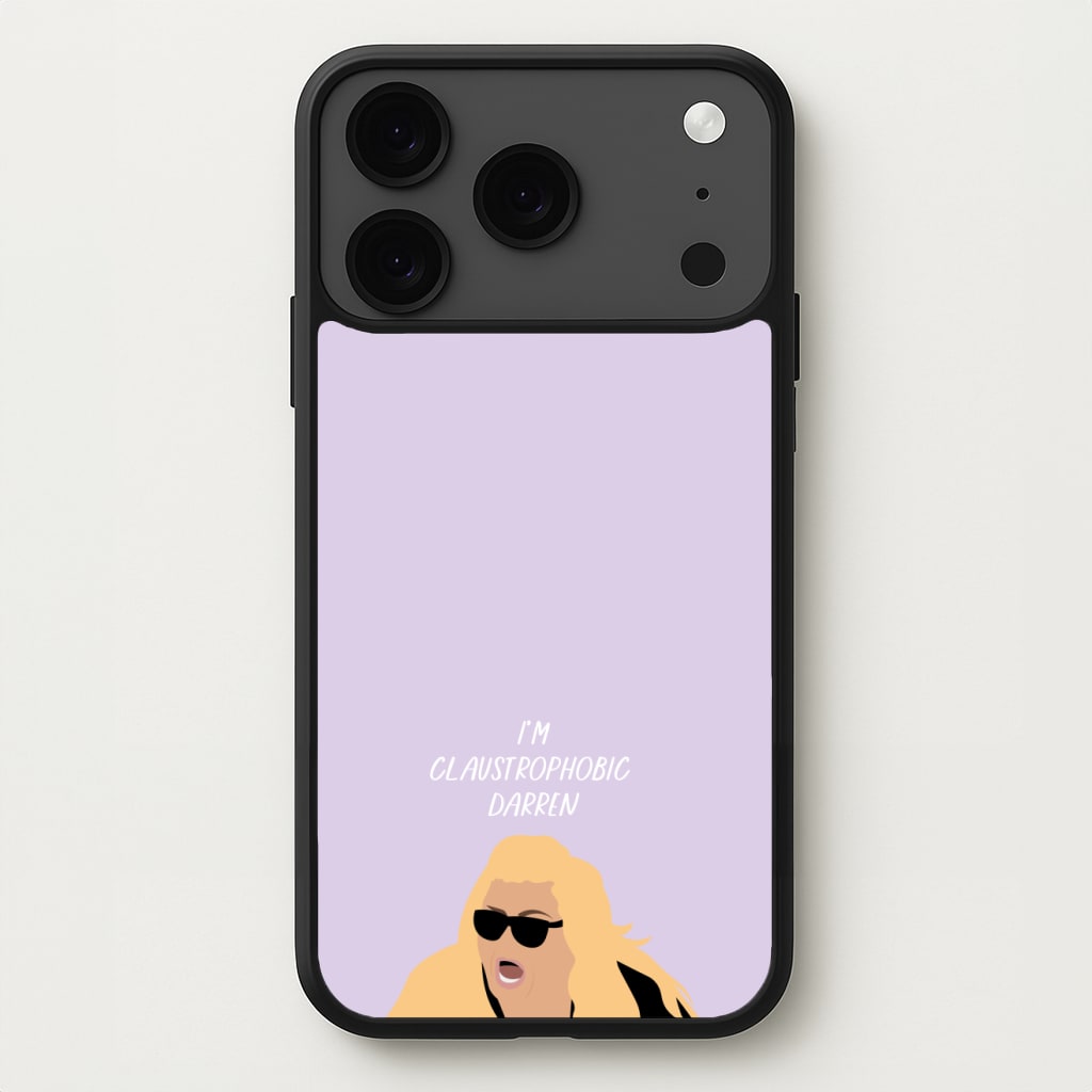 I'm Claustrophobic Darren - British Pop Culture Phone Case for iPhone 17 Pro