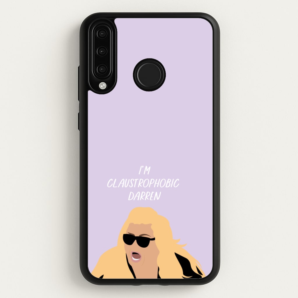 I'm Claustrophobic Darren - British Pop Culture - British Pop Culture Phone Case for Huawei P30 Lite