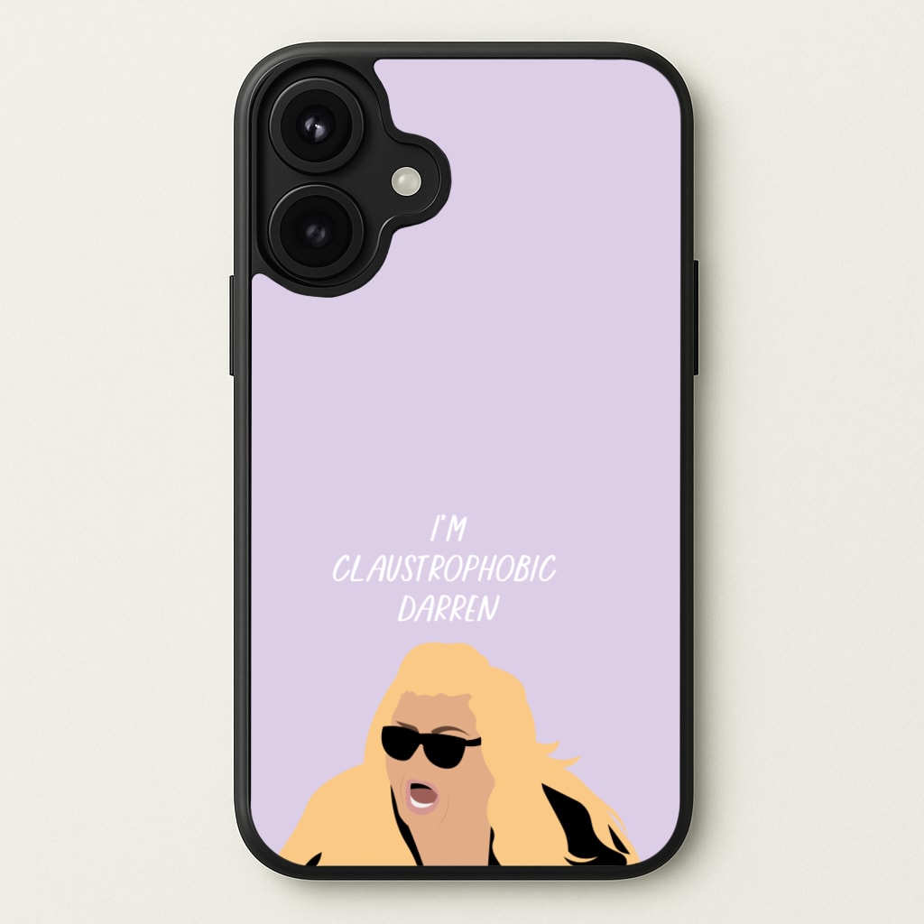 I'm Claustrophobic Darren - British Pop Culture Phone Case for iPhone 17