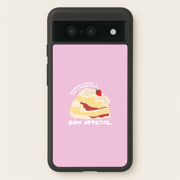 Bon Appetite - British Pop Culture - British Pop Culture Phone Case for Google Pixel 8