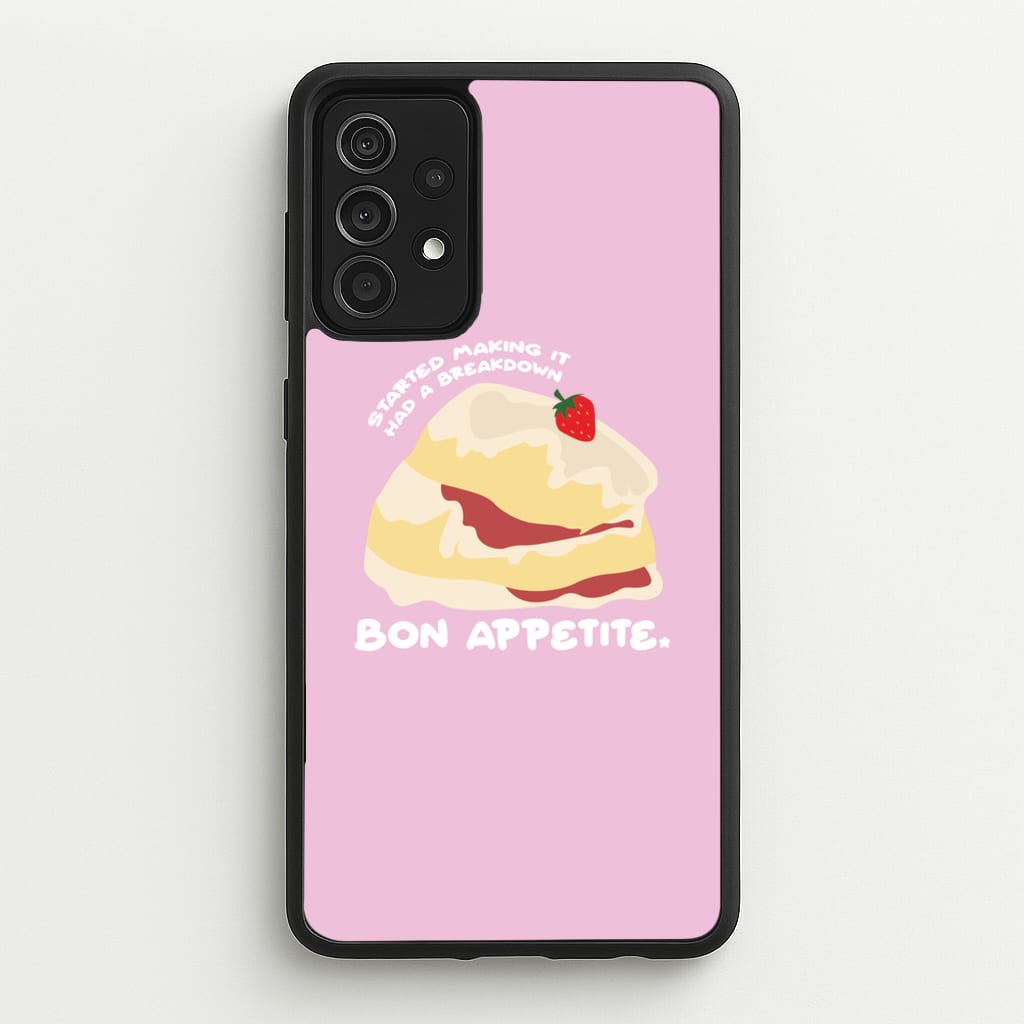 Bon Appetite - British Pop Culture - British Pop Culture Phone Case for Galaxy A52 / A52s