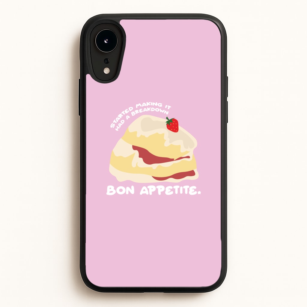 Bon Appetite - British Pop Culture - British Pop Culture Phone Case for iPhone XR