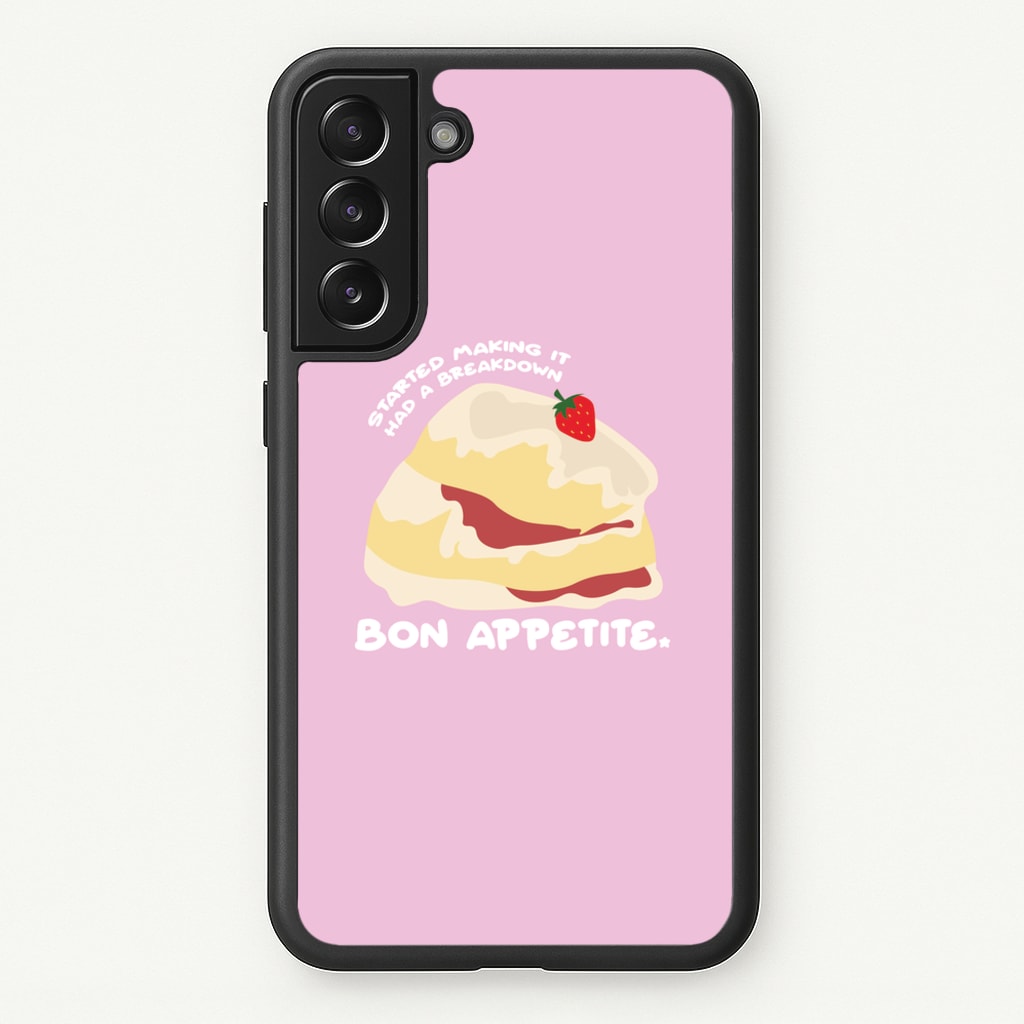 Bon Appetite - British Pop Culture - British Pop Culture Phone Case for Galaxy S22