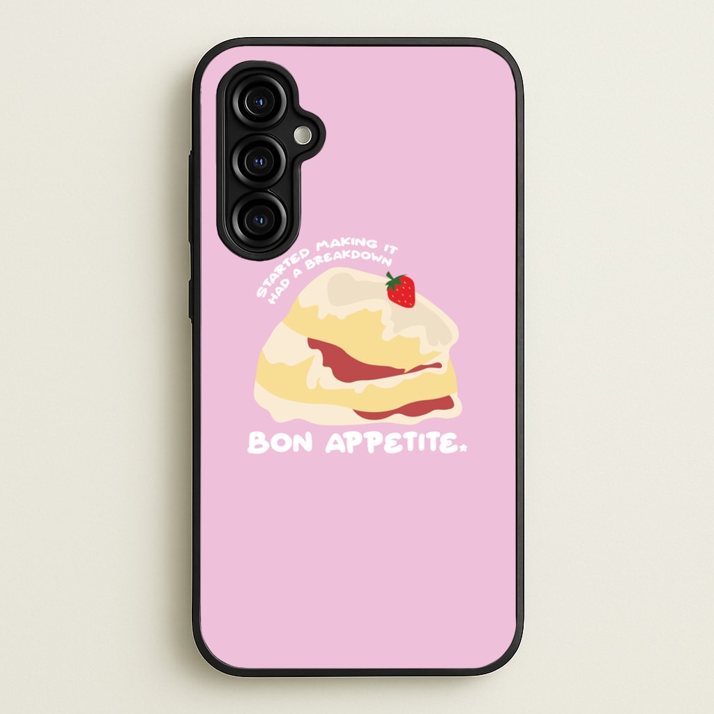 Bon Appetite - British Pop Culture - British Pop Culture Phone Case for Galaxy A54