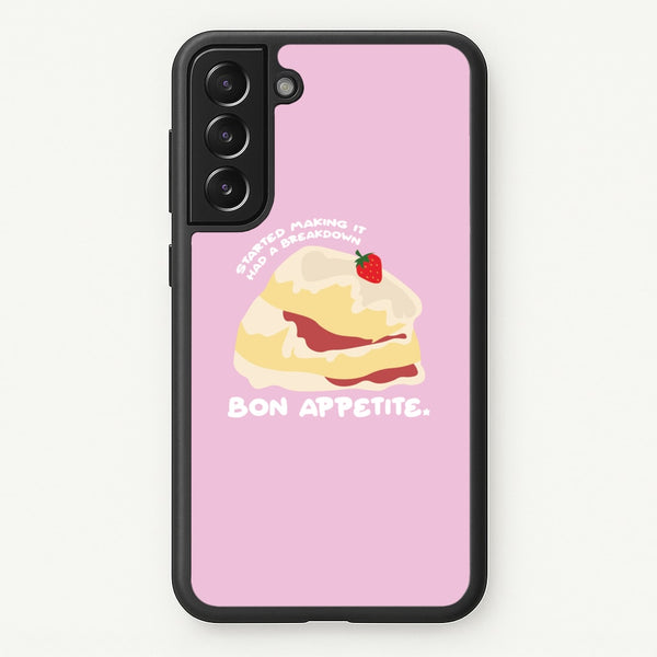 Bon Appetite - British Pop Culture - British Pop Culture Phone Case for Galaxy S22 Plus