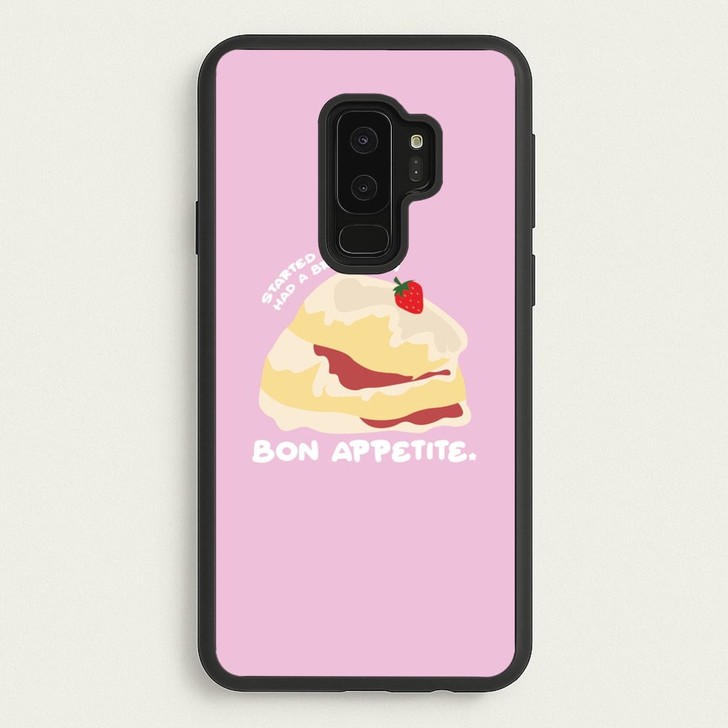 Bon Appetite - British Pop Culture - British Pop Culture Phone Case for Galaxy S9 Plus