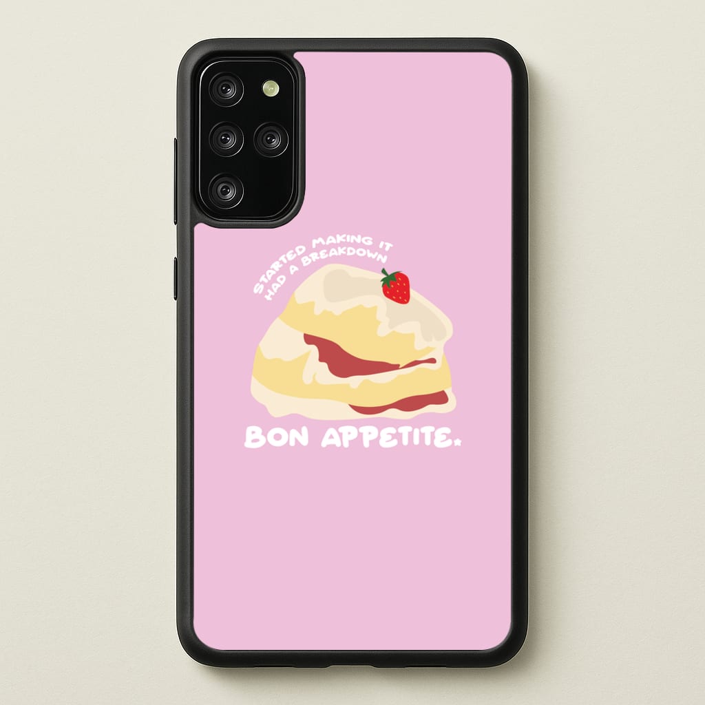 Bon Appetite - British Pop Culture - British Pop Culture Phone Case for Galaxy S20 Plus