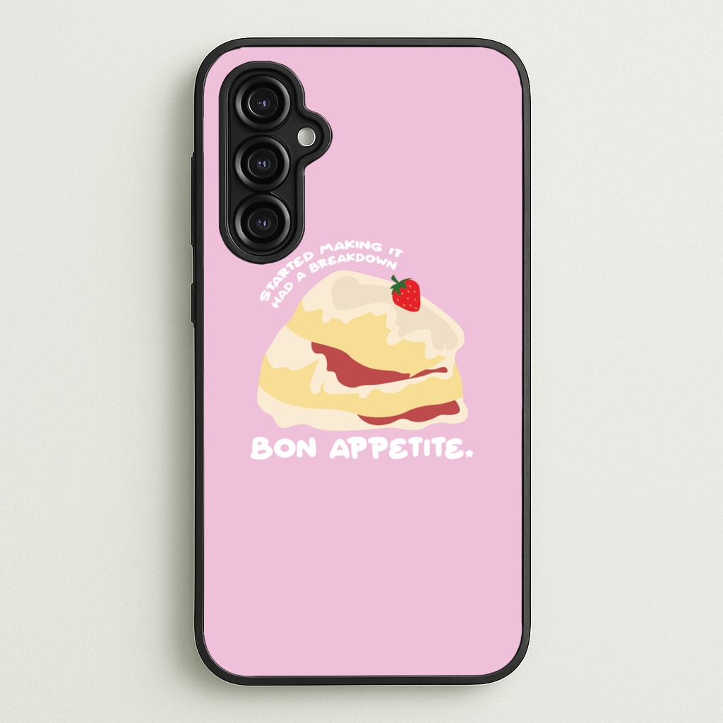 Bon Appetite - British Pop Culture - British Pop Culture Phone Case for Galaxy A14