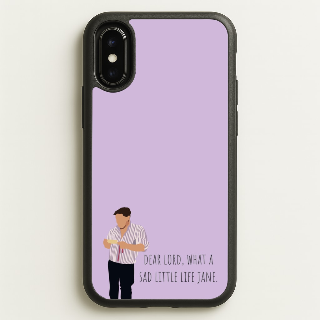 Sad Little Life Jane - British Pop Culture - British Pop Culture Phone Case for iPhone X / XS