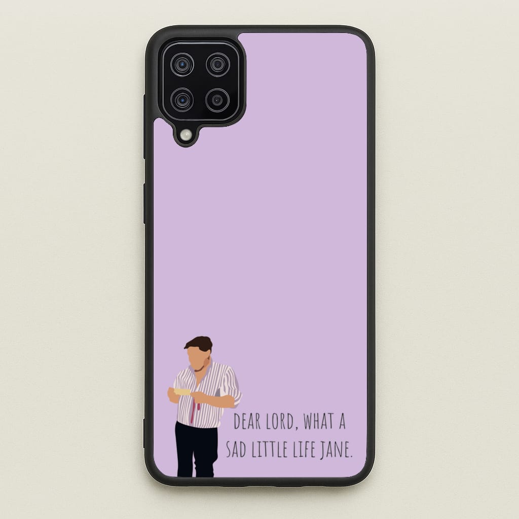 Sad Little Life Jane - British Pop Culture - British Pop Culture Phone Case for Galaxy A12