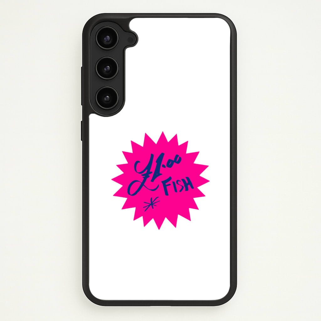 One Pound Fish - British Pop Culture - British Pop Culture Phone Case for Galaxy S23