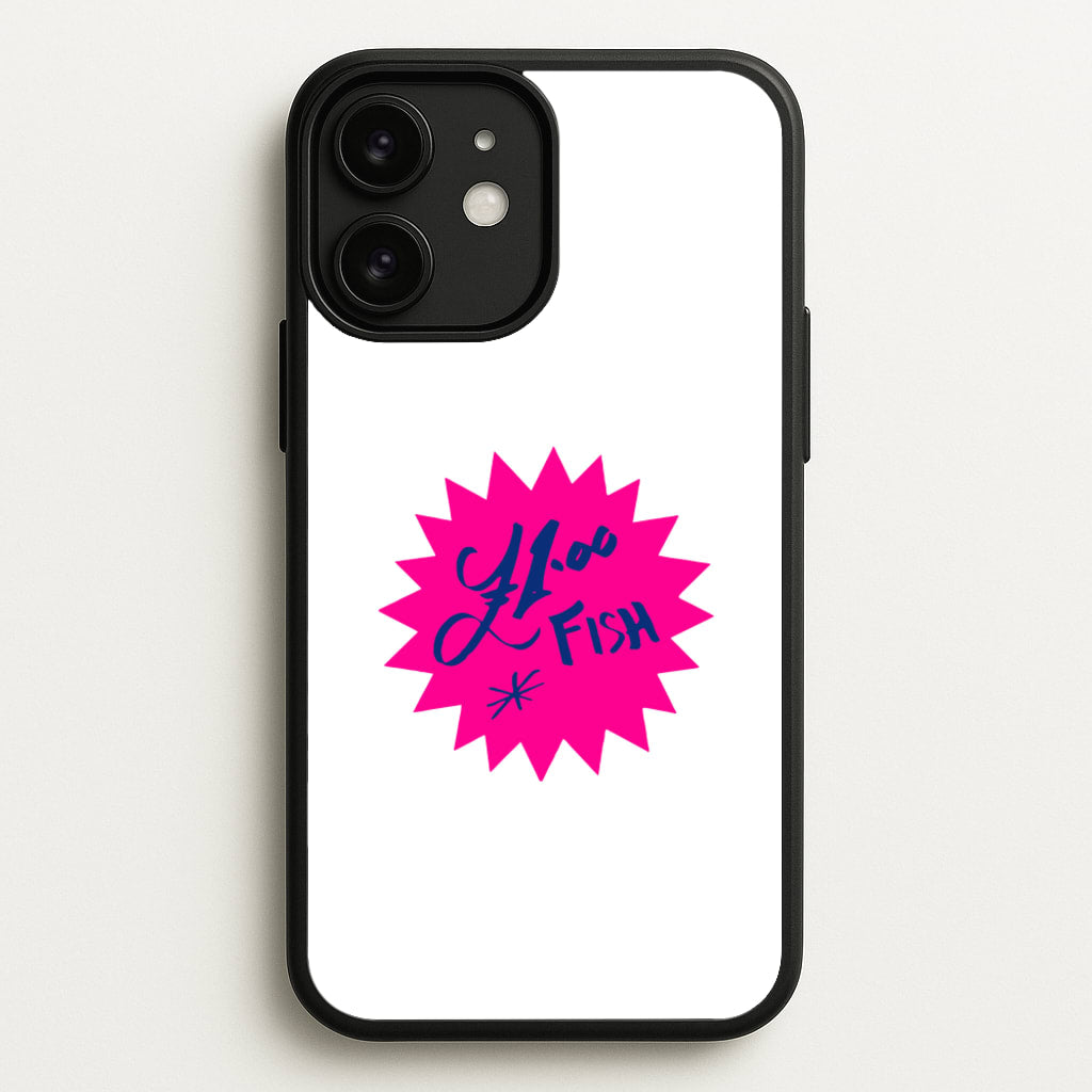 One Pound Fish - British Pop Culture - British Pop Culture Phone Case for iPhone 11