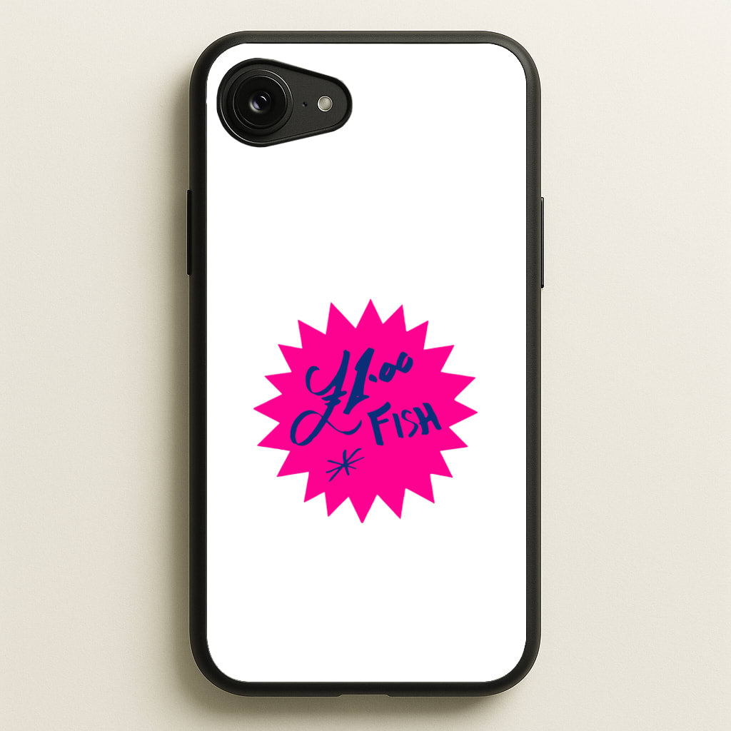 One Pound Fish - British Pop Culture - British Pop Culture Phone Case for iPhone 16e