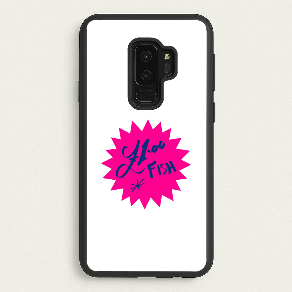 One Pound Fish - British Pop Culture - British Pop Culture Phone Case for Galaxy S9 Plus