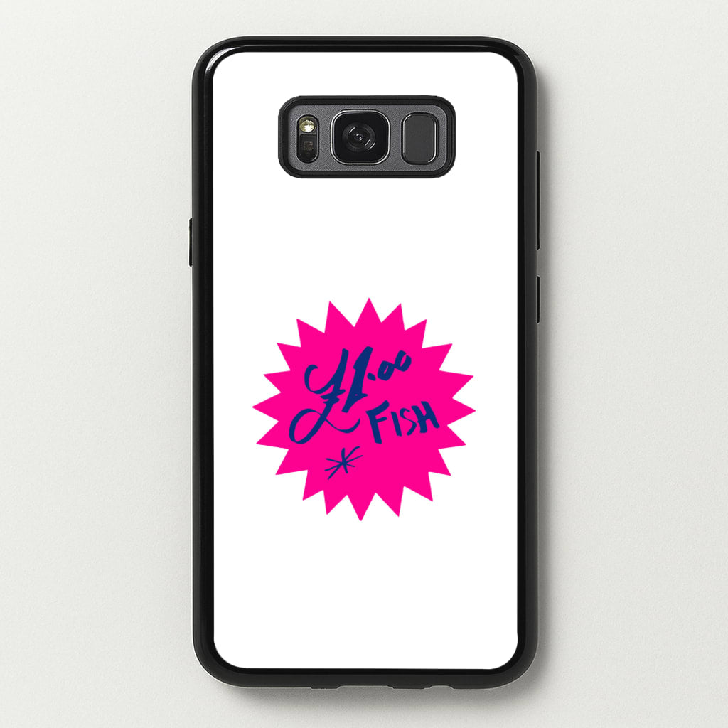 One Pound Fish - British Pop Culture - British Pop Culture Phone Case for Galaxy S8