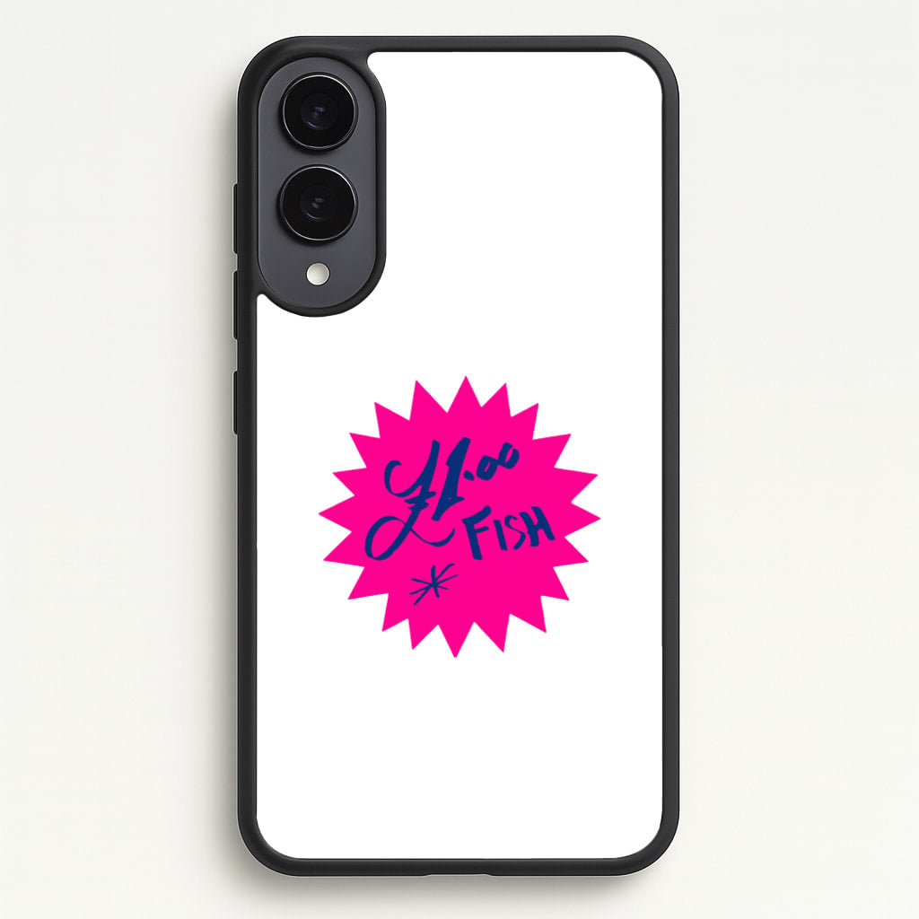 One Pound Fish - British Pop Culture - British Pop Culture Phone Case for Galaxy S25 Edge
