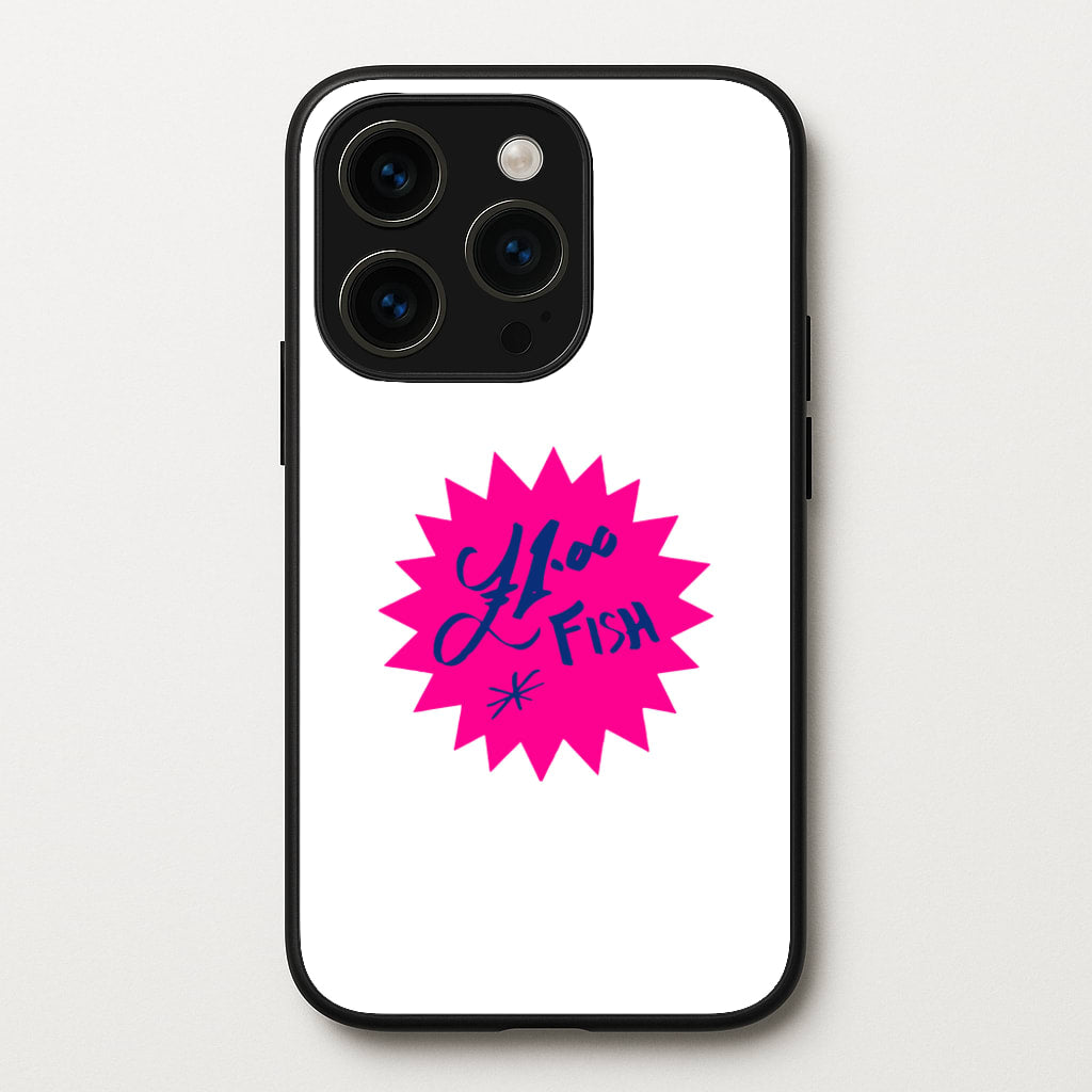 One Pound Fish - British Pop Culture - British Pop Culture Phone Case for iPhone 15 Pro Max