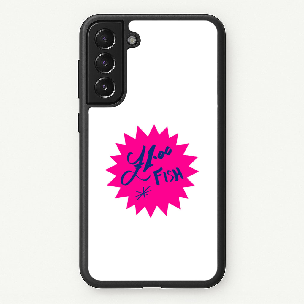 One Pound Fish - British Pop Culture - British Pop Culture Phone Case for Galaxy S21