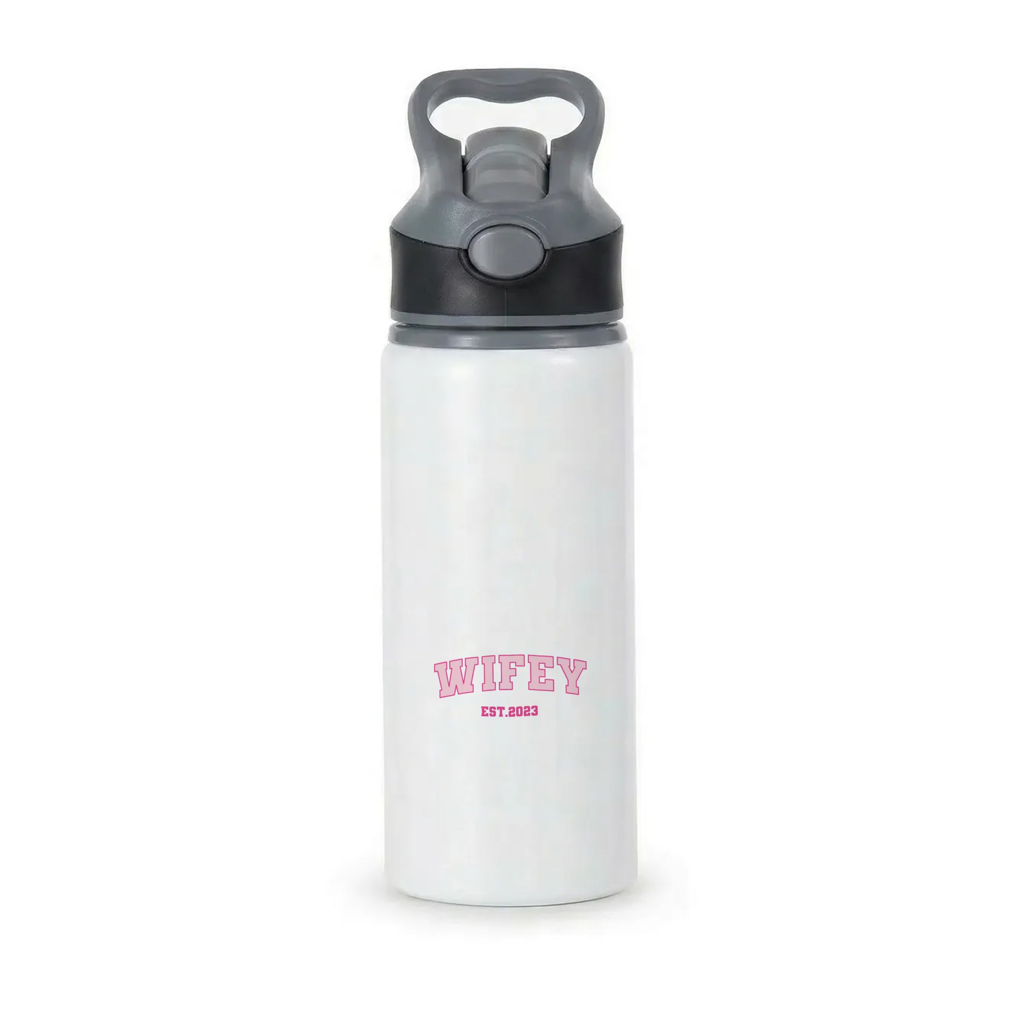 Wifey - Bridal Active Water Bottle - Black