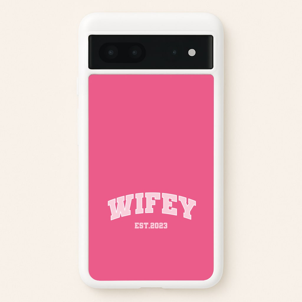 Wifey 2023 - Bridal - Bridal Phone Case for Google Pixel 7
