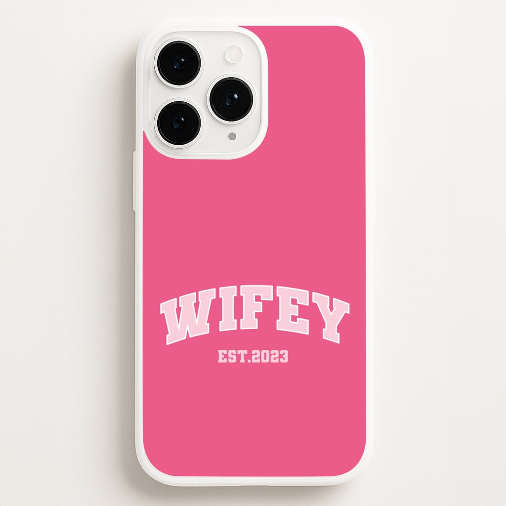 Wifey 2023 - Bridal - Bridal Phone Case for iPhone 12 Pro Max
