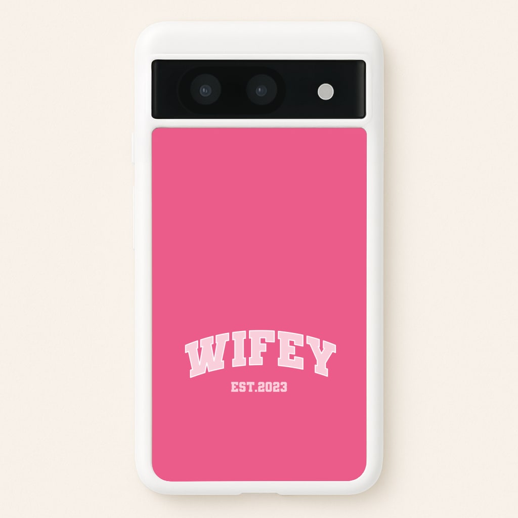Wifey 2023 - Bridal - Bridal Phone Case for Google Pixel 8a
