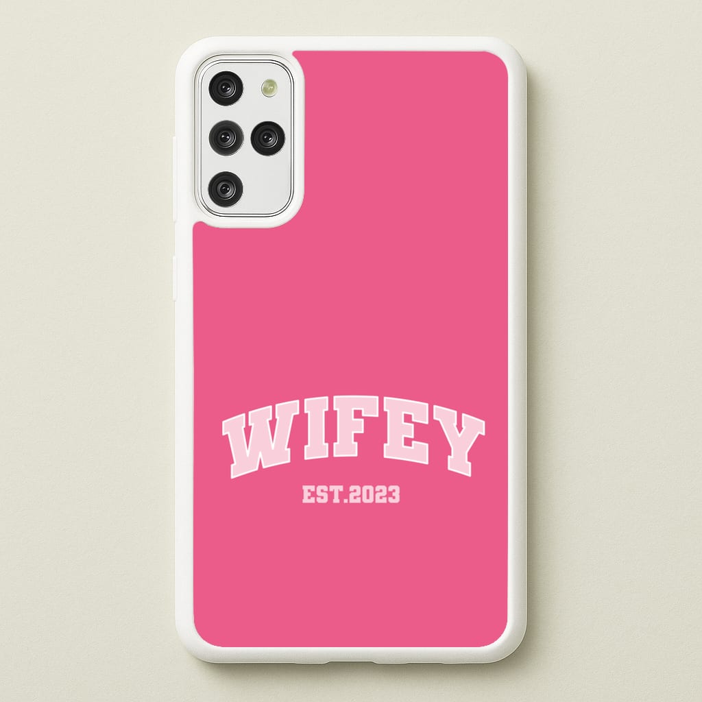 Wifey 2023 - Bridal - Bridal Phone Case for Galaxy S20 Plus